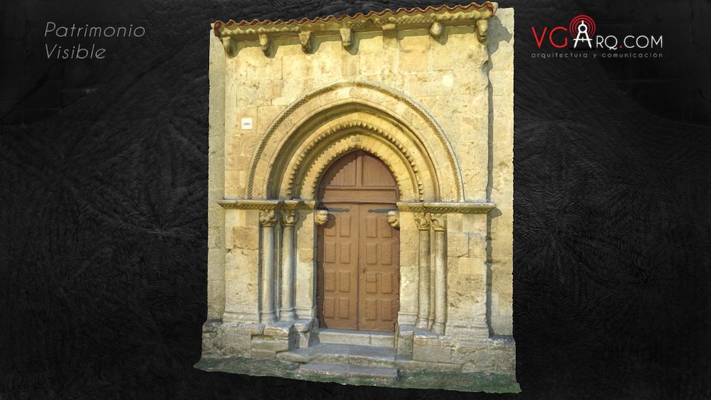 Portada románica ermita Rodilla S.XII