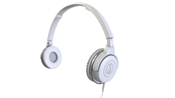 AudioTechnica ATH-S100 WH 3D Model