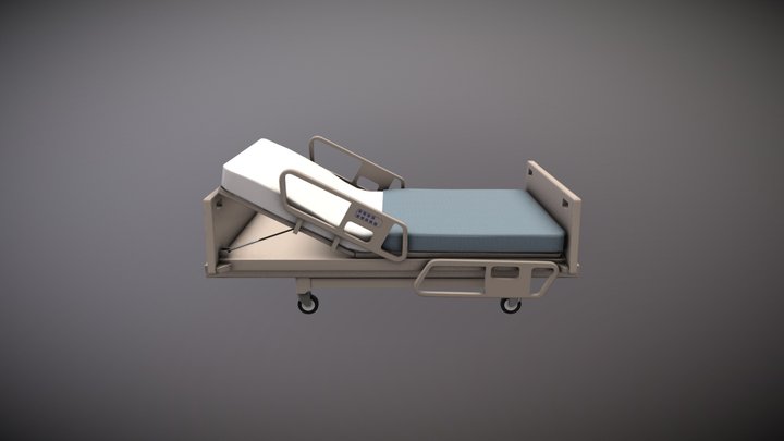 Hospital_Bed 3D Model