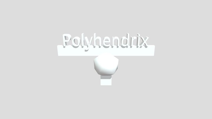 Polyhendrix 3D Logo 3D Model