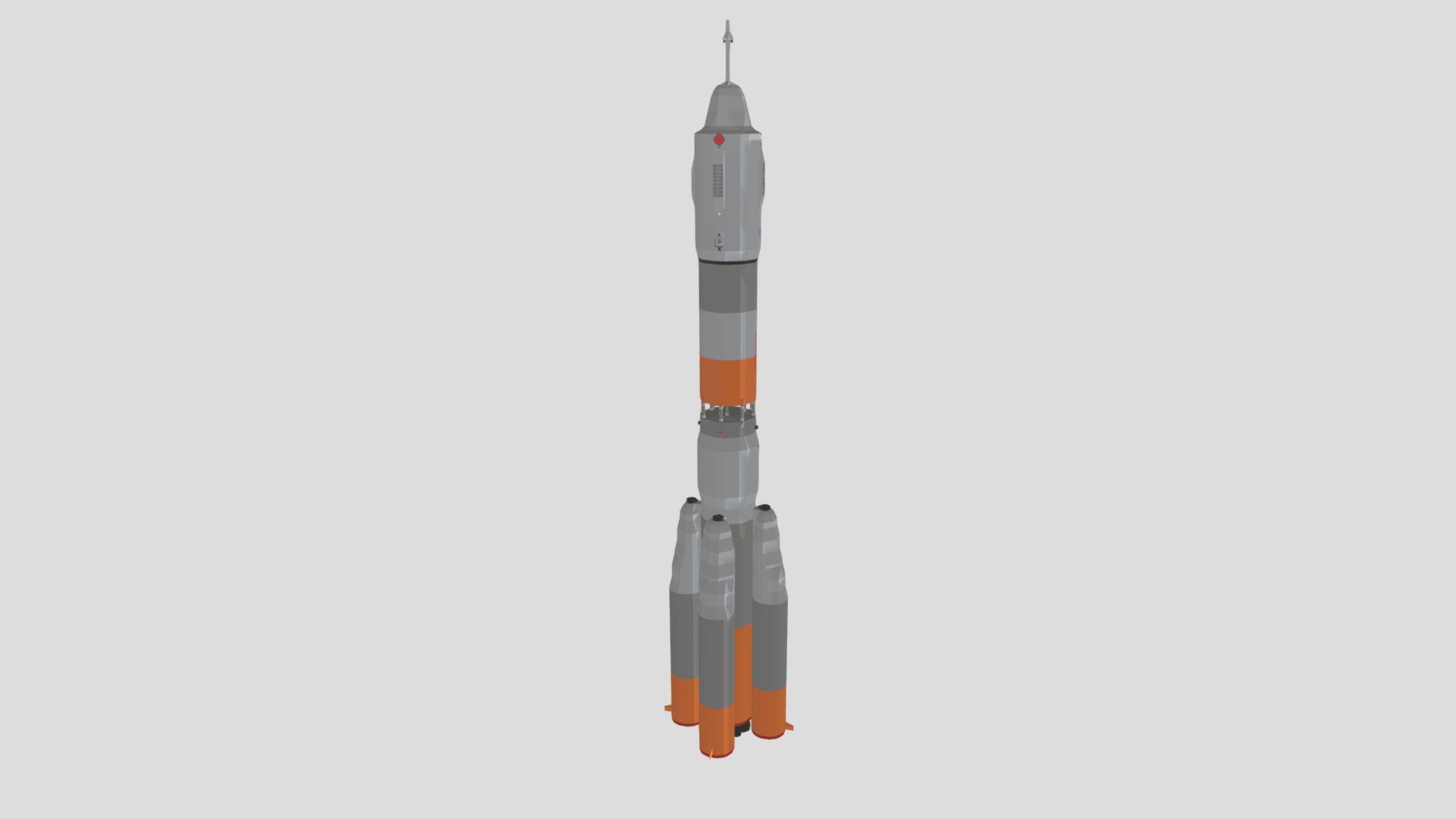 Soyuz Soviet Rocket 3D model by Va11HallA (CalibreGame) [ac6650c