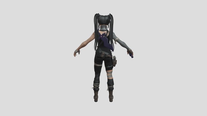Bella_Poarch_Vengeful_Doll 3D Model