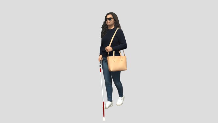 Casual Chic in Navy – Kostenloses 3D-Modell STL