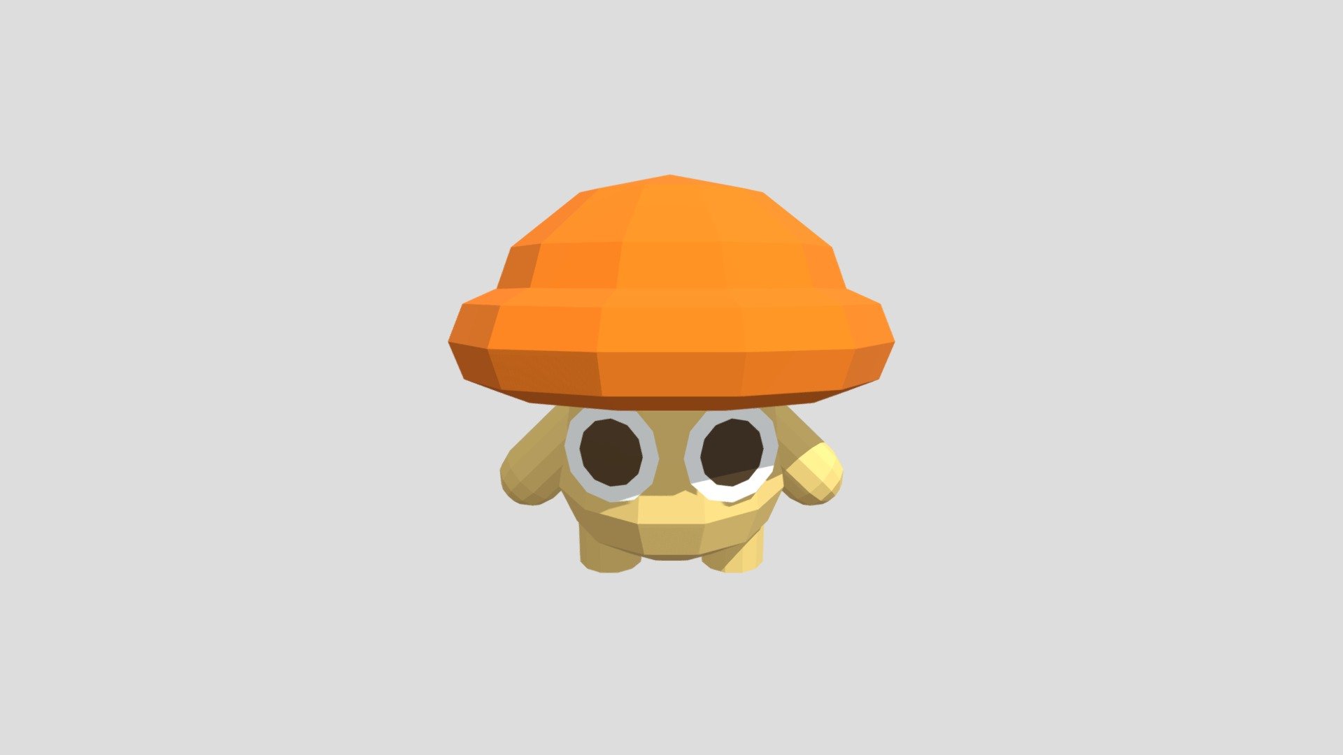 funny mushroom hoho - 3D model by KrispeBaykon [ac67dac] - Sketchfab