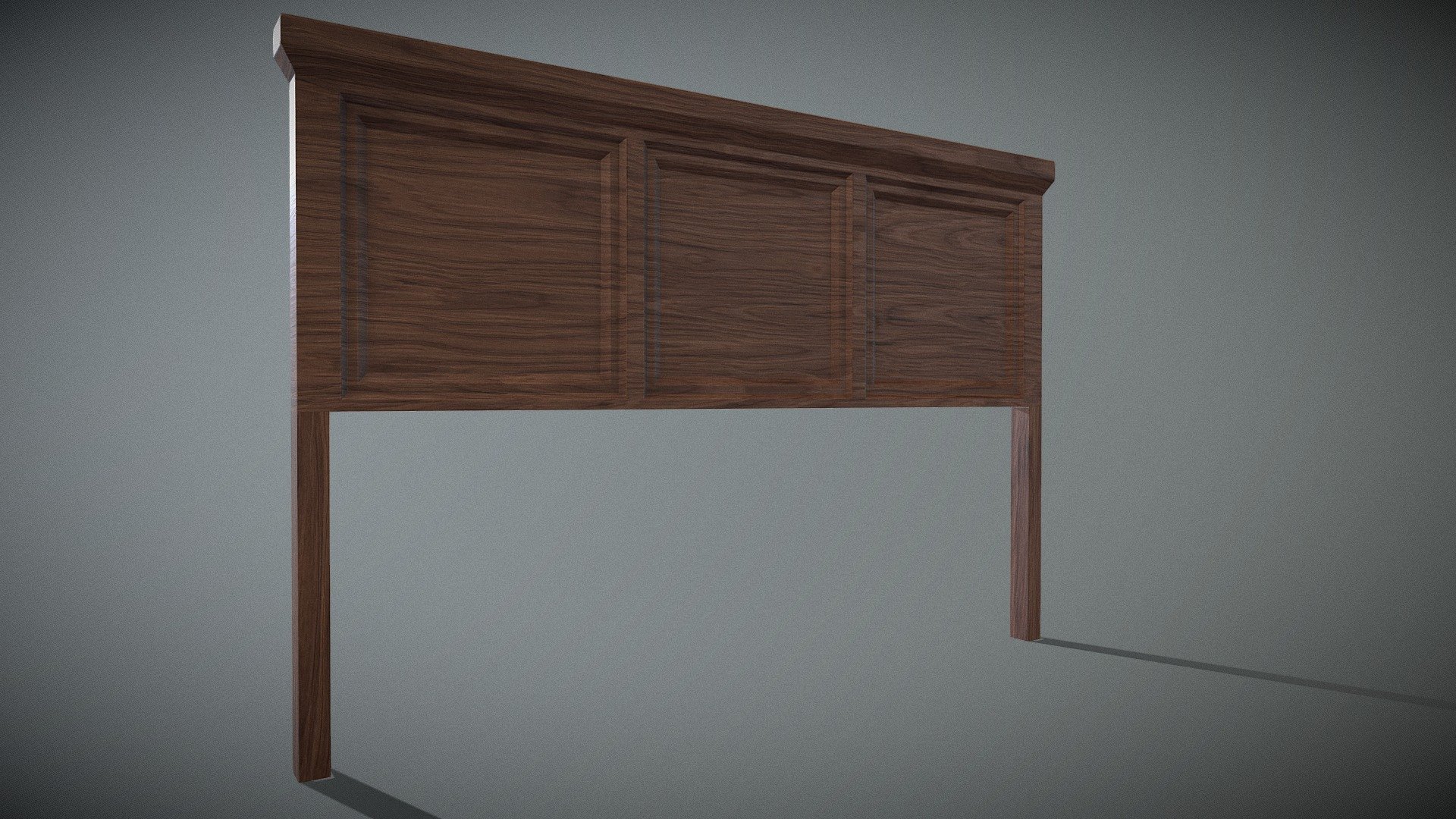 Headboard Download Free 3D model by evansharp [ac67dd7] Sketchfab