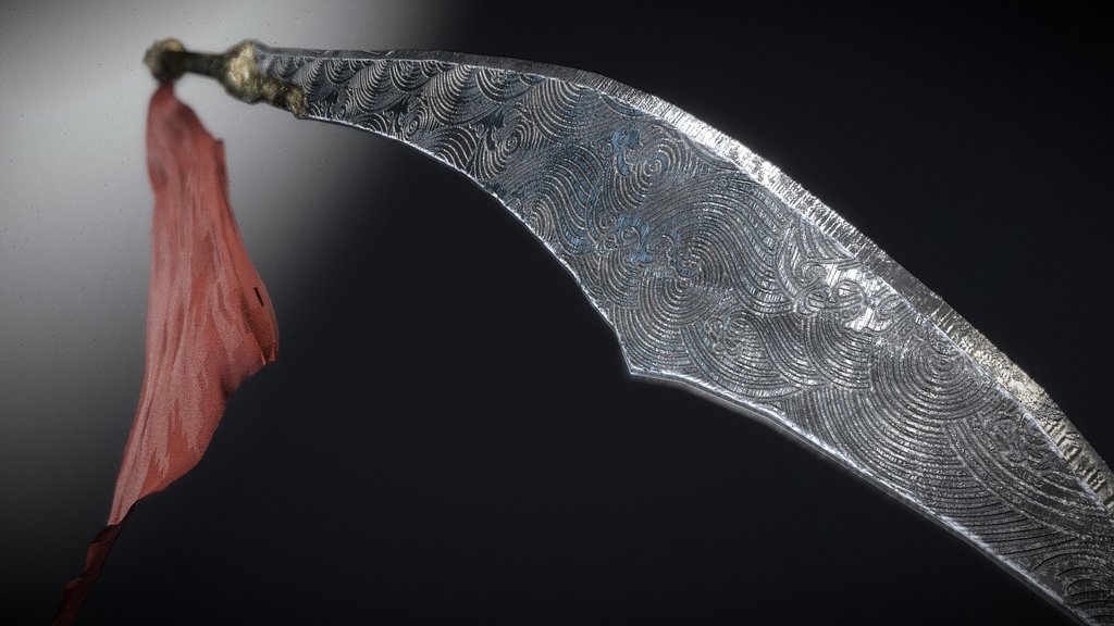 Great Wave Katana | FREE fantasy sword
