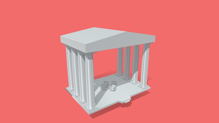 Rome Pantheon 3D Model