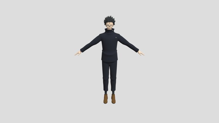 Megumi(Sukuna) FREE! 3D Model