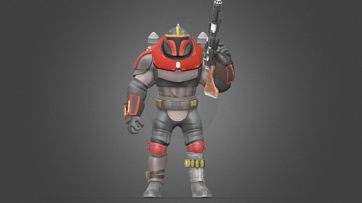 Rax Vorn - 'the Iron ember' 3D Model