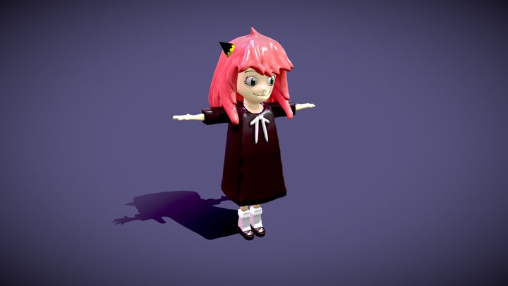 Anya Forger 3D Model