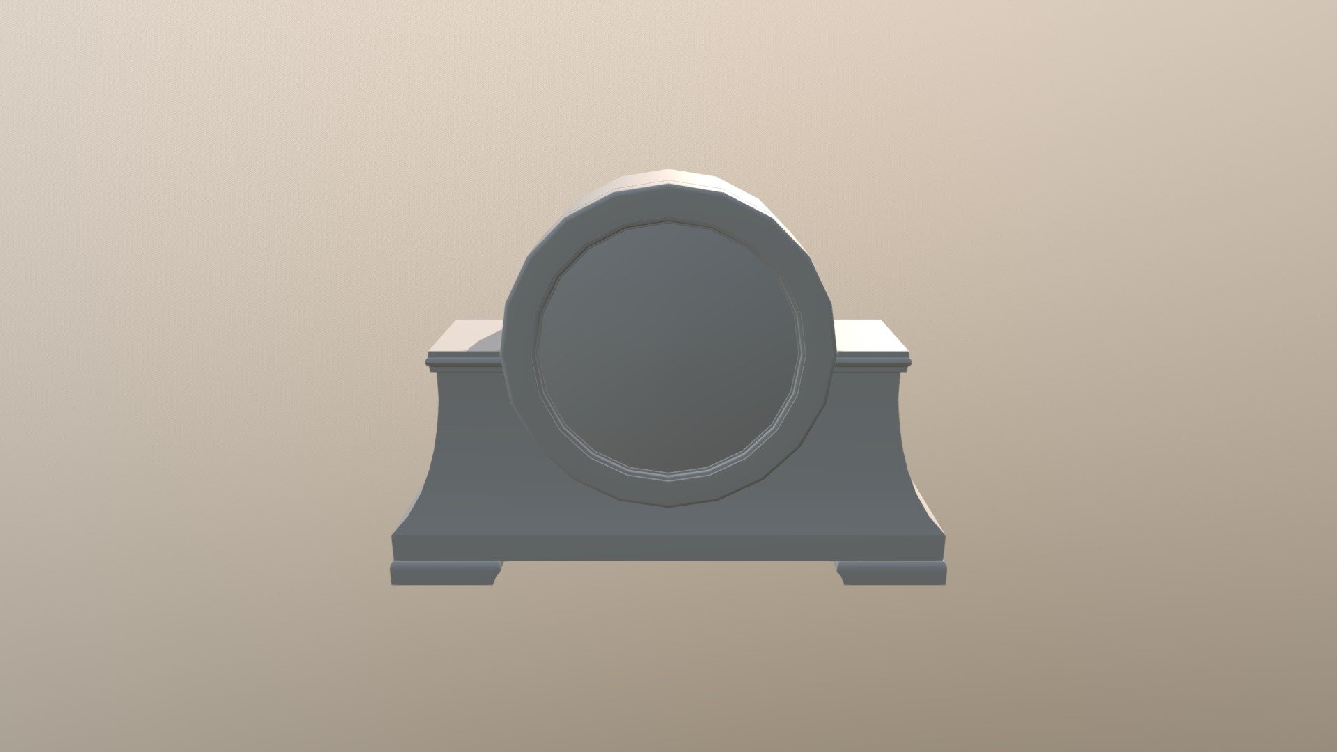 Basic Clock - 3D model by laketadkins [ac6a43d] - Sketchfab