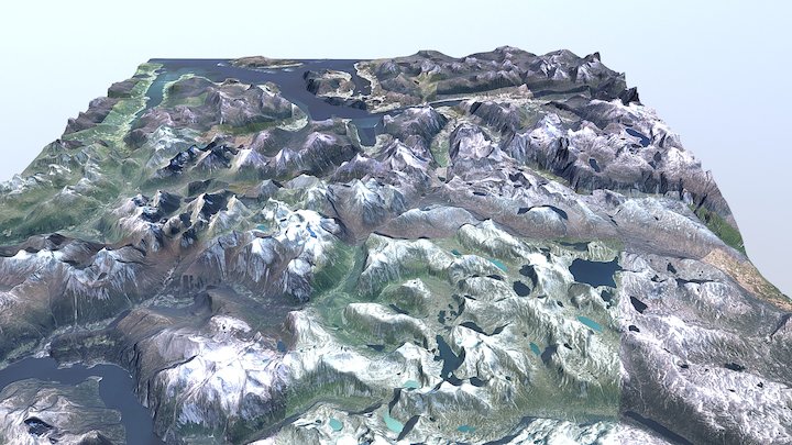 Romsdalen 3D Model