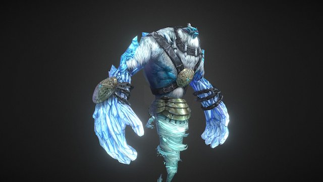 Big Foot Monster 3D Model