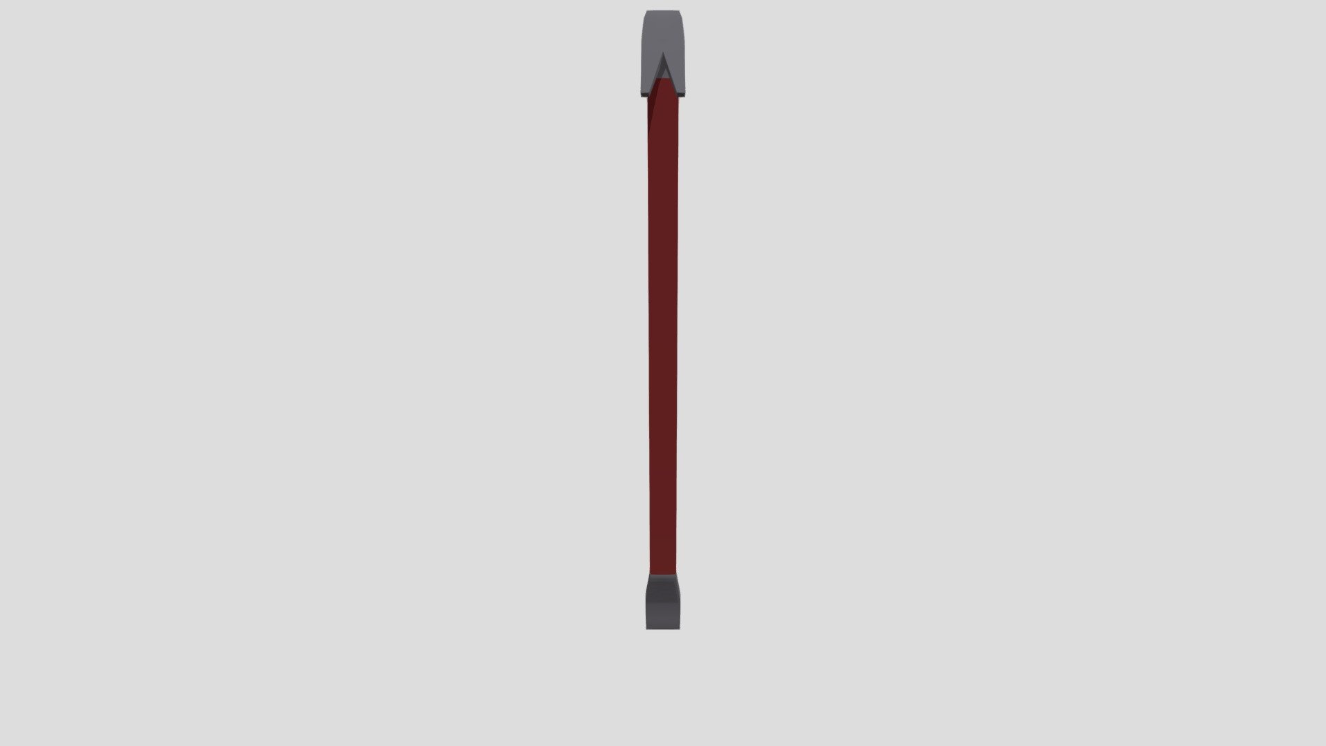 Crowbar — Sketchfab embed 3D viewer