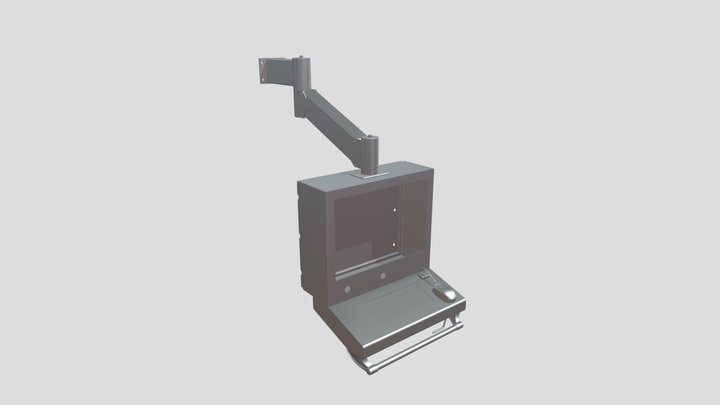 Strong Arm Wall Mounted Arm Version - 27FEB24 3D Model