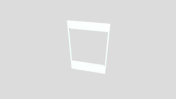Marco Instagram blanco OVR 3D Model