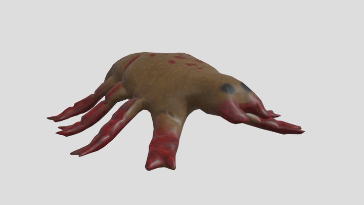 Trigonotarbid Species (Low Poly) – Gratis 3D-model STL