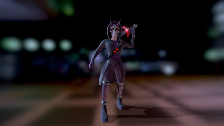 Skeleton assassin_Tomás Contreras 3D Model