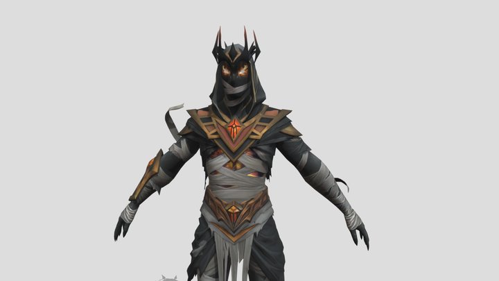 FreeFire New 3D Bundel King OF Desert 3D Model