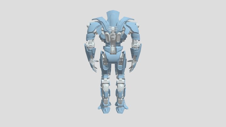 Gipsy Danger - Pacific Rim 3D Model