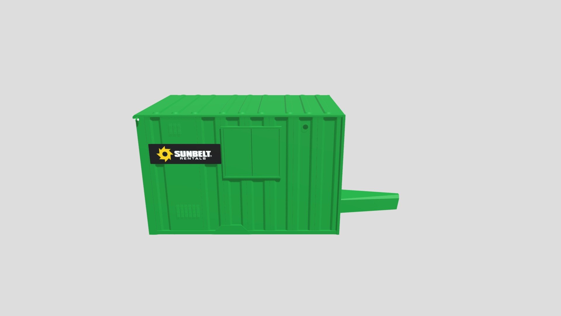 Sunbelt Rentals Mobile Welfare Unit G360 3D model by bimstore (Revitspace) [ac74483] Sketchfab