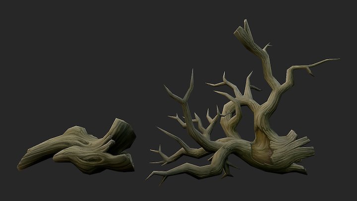 Drift Wood 3D Model