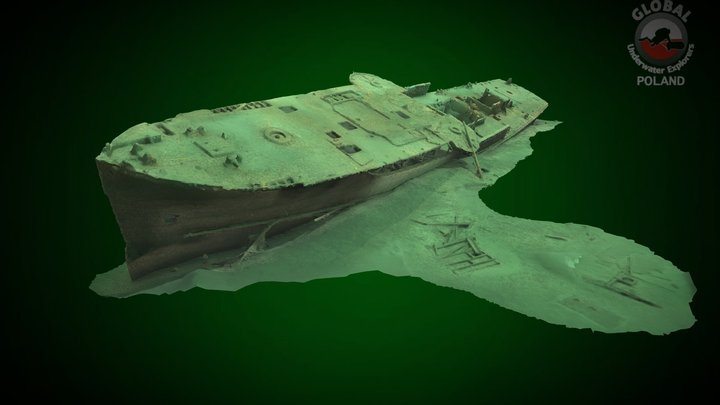 ORP Delfin 3D Model
