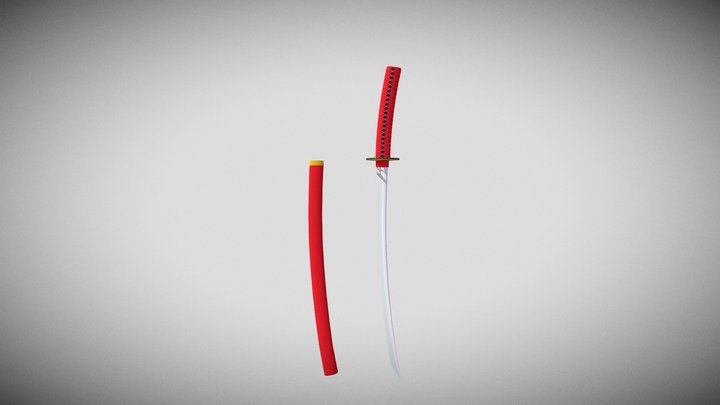 Katana 3D Model