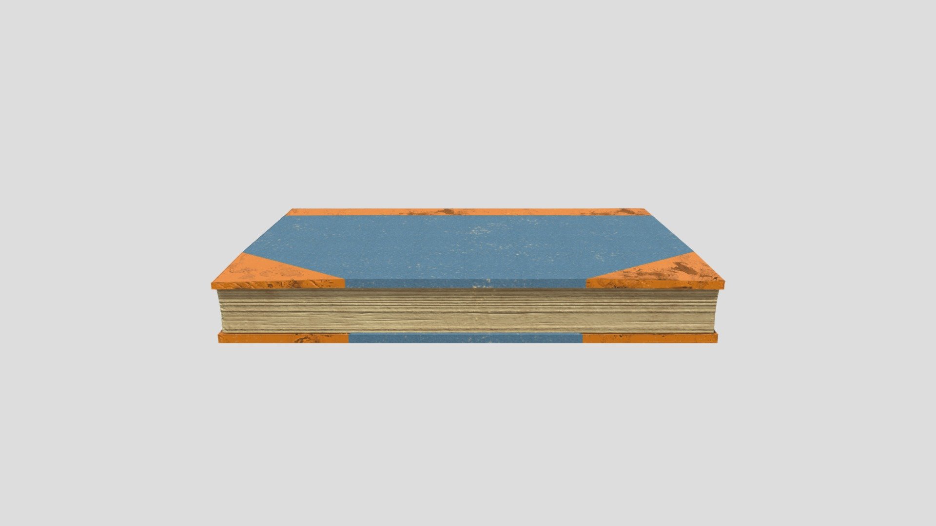 Book Unwrapped and Textured - Download Free 3D model by Simen N ...