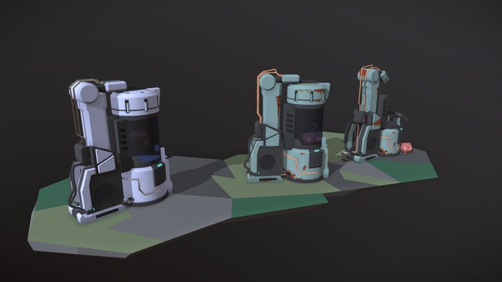 [XYZ HW] Damage 3D Model