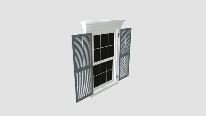 window shutters 3D Model