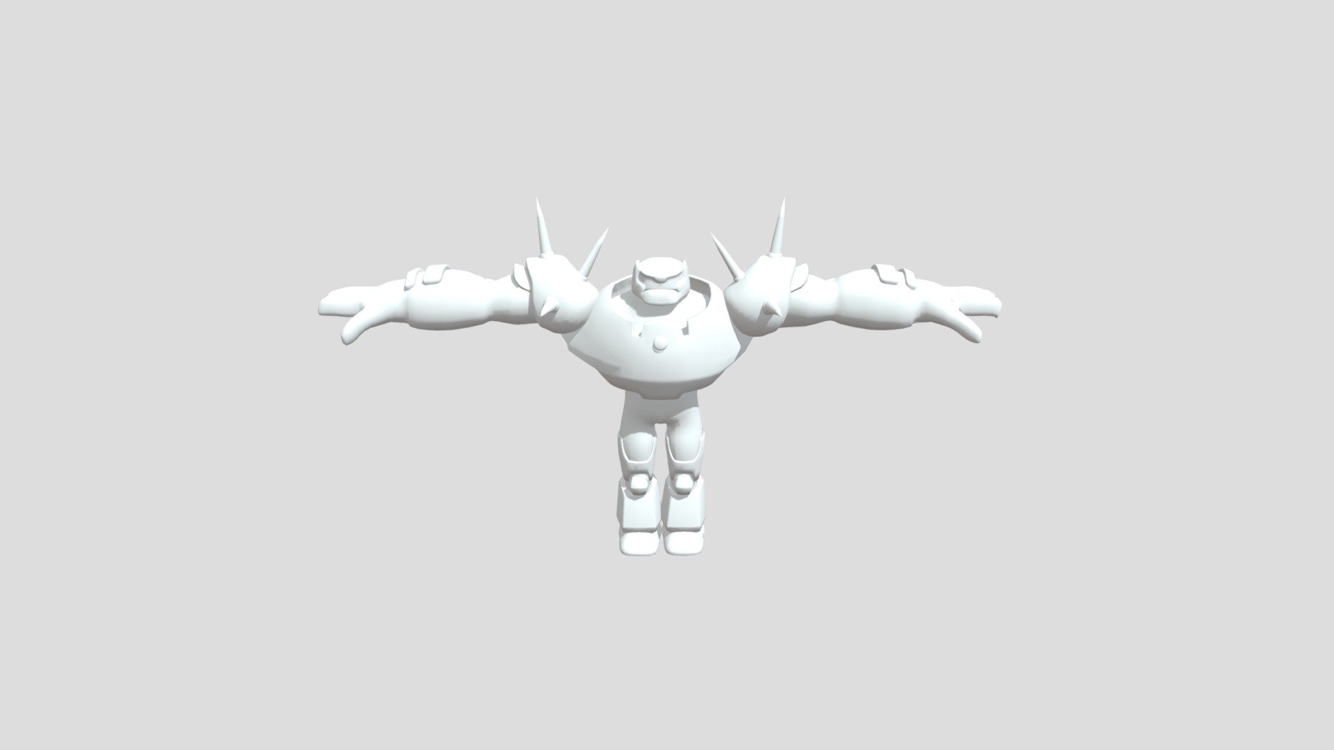 Shock Rock model(rigged)
