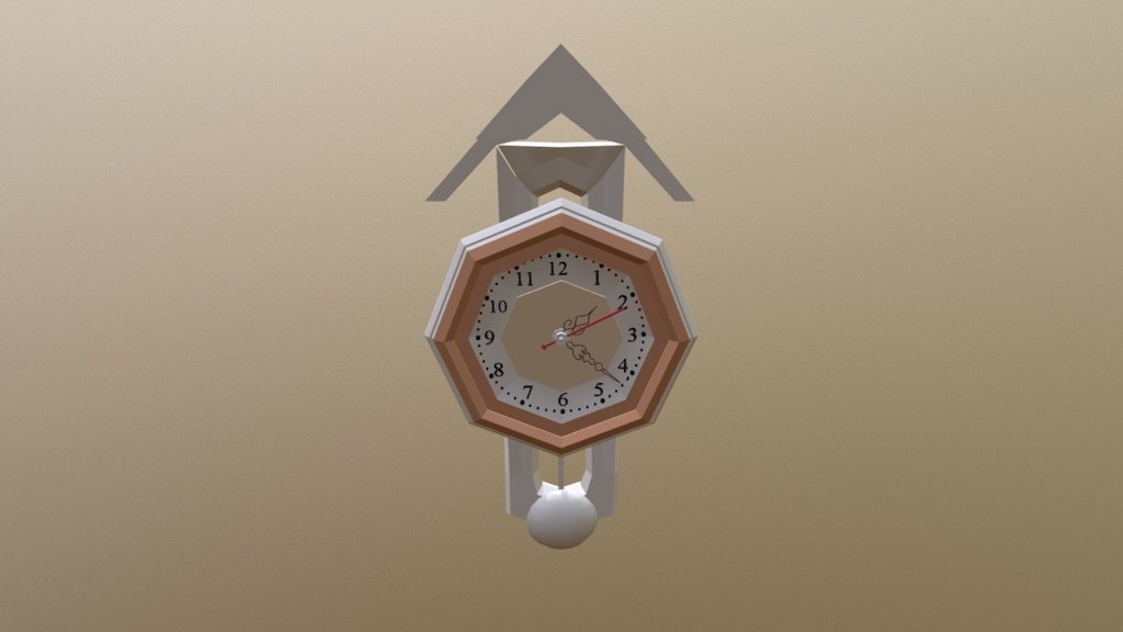 Wall Clocks Download Free 3D model by CG Soul Motion (CG_Soul_Motion