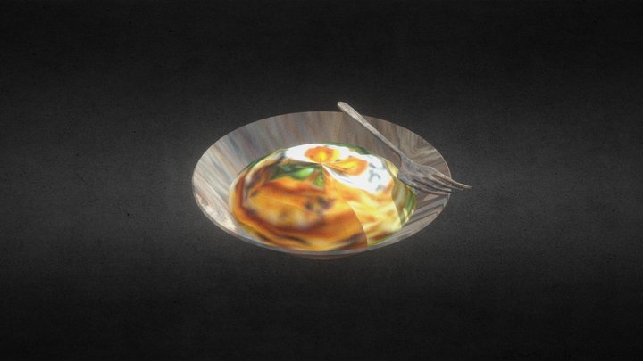 PS1 Style Food Bowl – Modelo 3D gratuito STL
