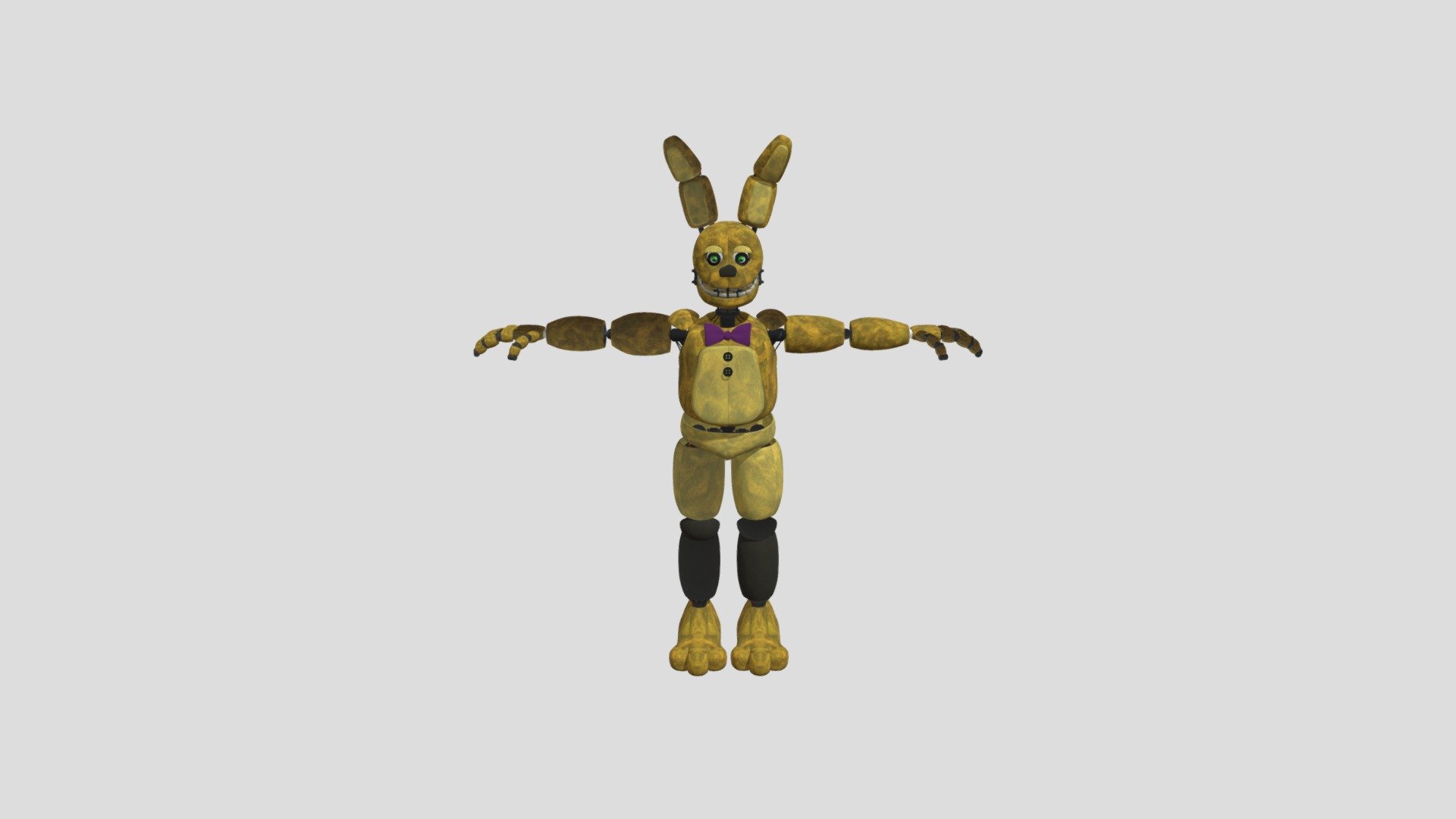 Roux36 Springbonnie Trap Xedit fbx - Download Free 3D model by Statix ...