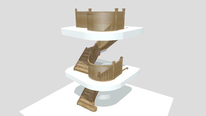 27 Bold St. Heritage Stair (Updated) 3D Model