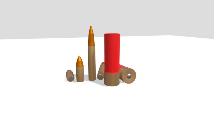 bullets 3D Model