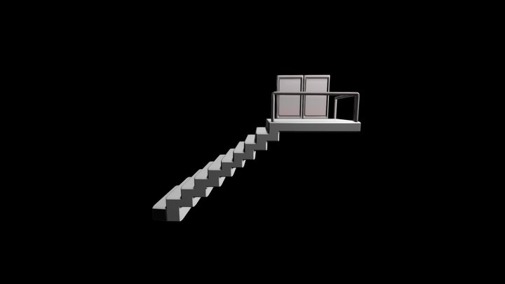stair asset 3D Model