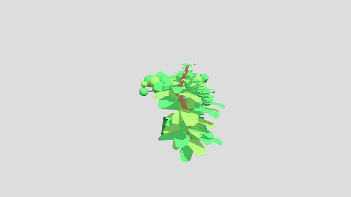 Tress - Lowpoly 3D Model