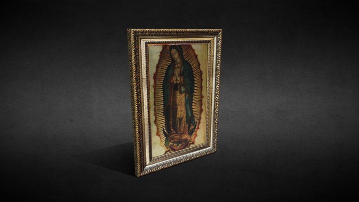Our Lady of Guadalupe 3D Model