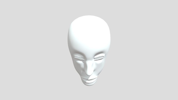 New Head Base 3D Model