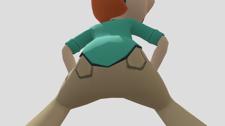 Lois Griffin Twerking 3D Model