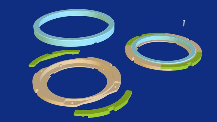 Headlight Adaptor 3D Model