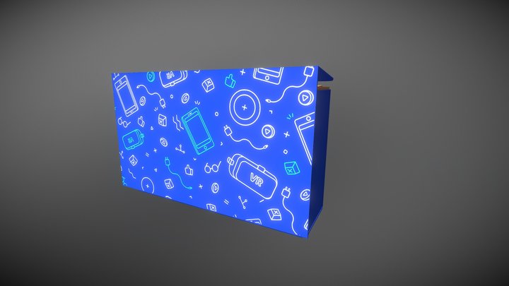 VR Cardboard - Dexii 3D Model