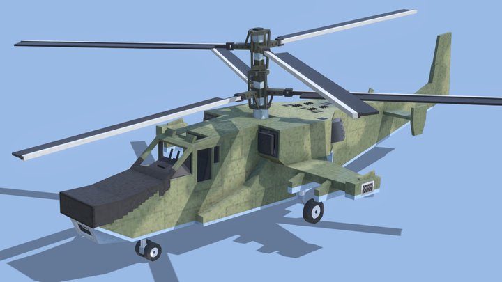 Kamov Ka-50 3D Model