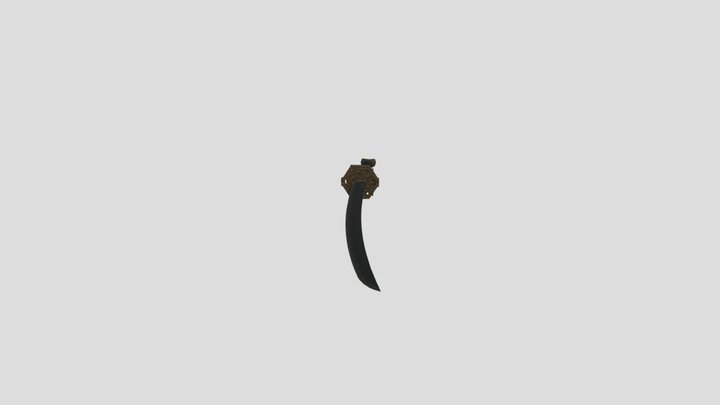 Gloom sword totk 3D Model
