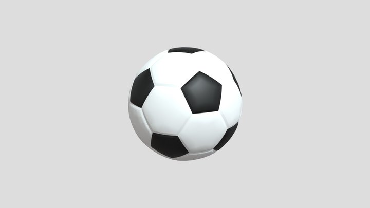 Football 3D Model