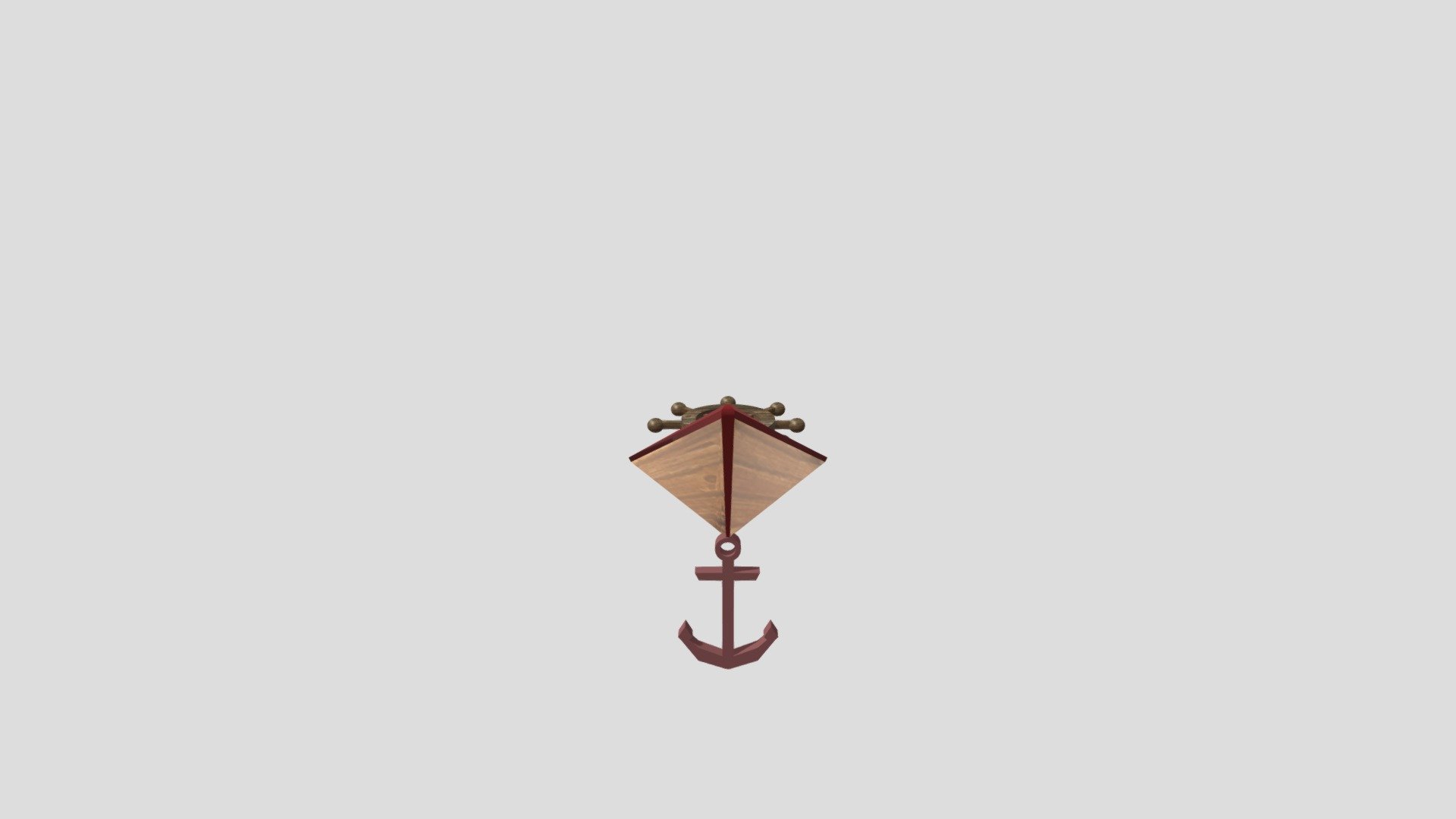 Finished Monument for Fishermen — Sketchfab embed 3D viewer