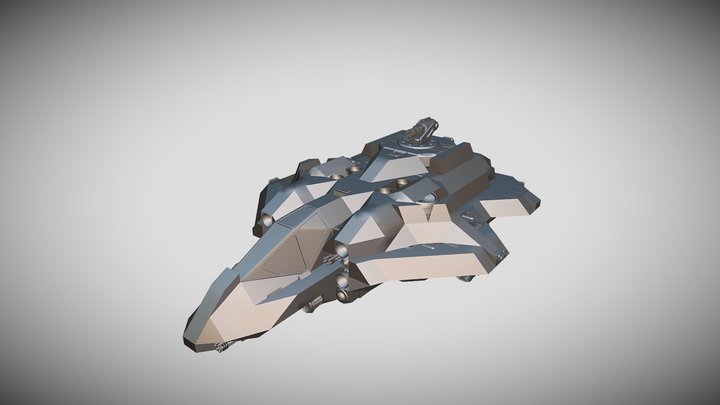 AED SUF-35 "Spectra" Survival Utility Fighter 3D Model
