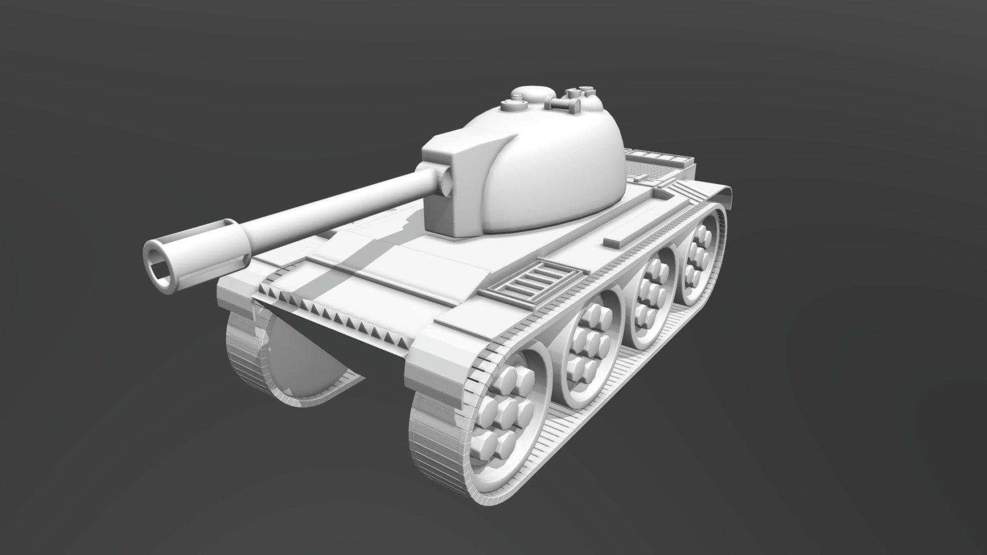 TOY TANK HIGHPOLY 001